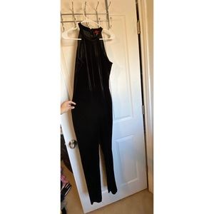 Black Velvet Jumpersuit